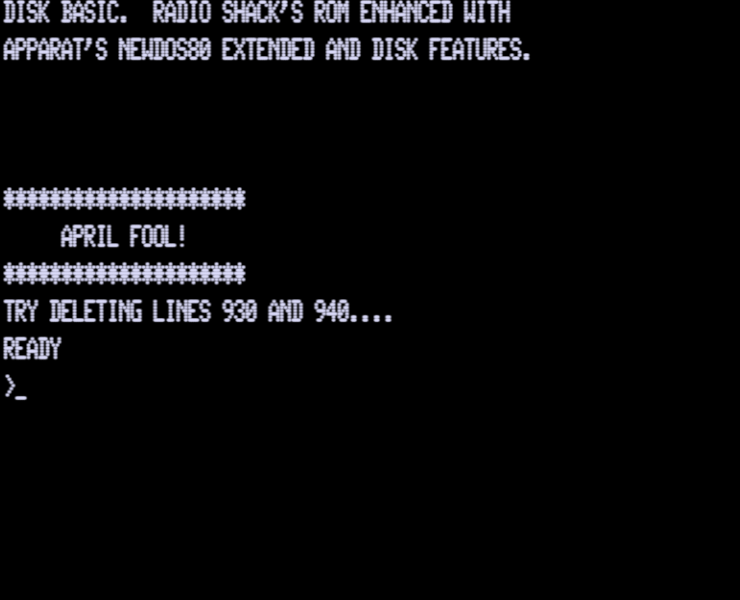 Screen shot